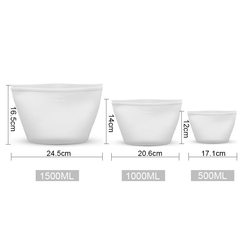 Silicone Food Storage Fresh-keeping Bag - JUCE