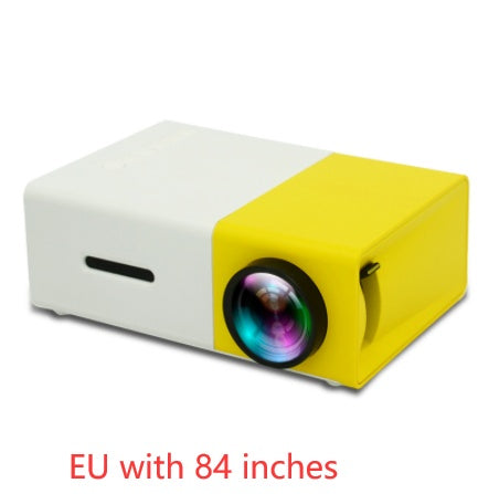 Portable Projector 3D Hd Led Home Theater Cinema HDMI-compatible Usb Audio Projector Yg300 Mini Projector - JUCE