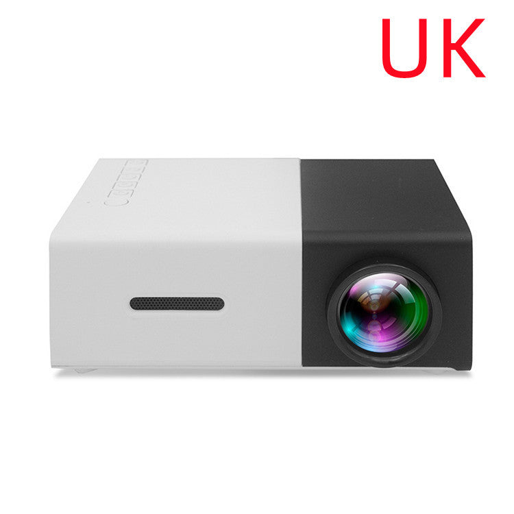 Portable Projector 3D Hd Led Home Theater Cinema HDMI-compatible Usb Audio Projector Yg300 Mini Projector - JUCE