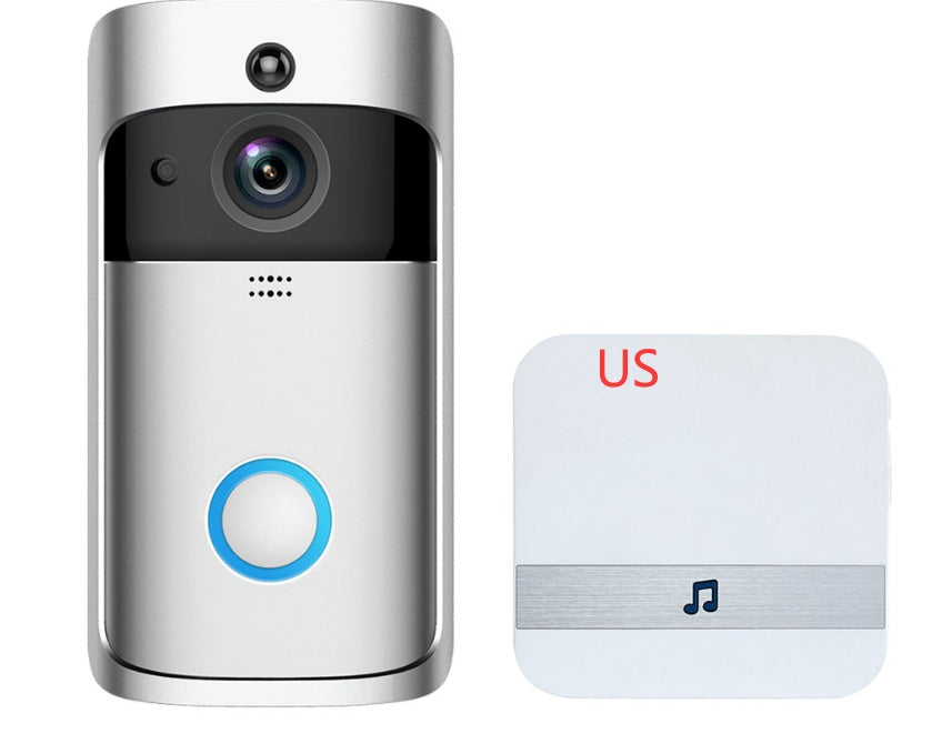 Smart Doorbell Smart Wireless WiFi Security Door Bell|Battery Video Doorbell | DIY Wireless Video Doorbell Camera I Head-To-Toe View, High Resolution Video | Easy to install (5 min) |