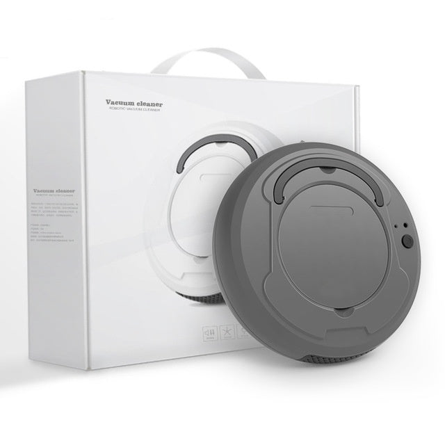 Automatic Robotic Vacuum Cleaner Home Smart Sweeping Mopping Low Noise Machine - JUCE