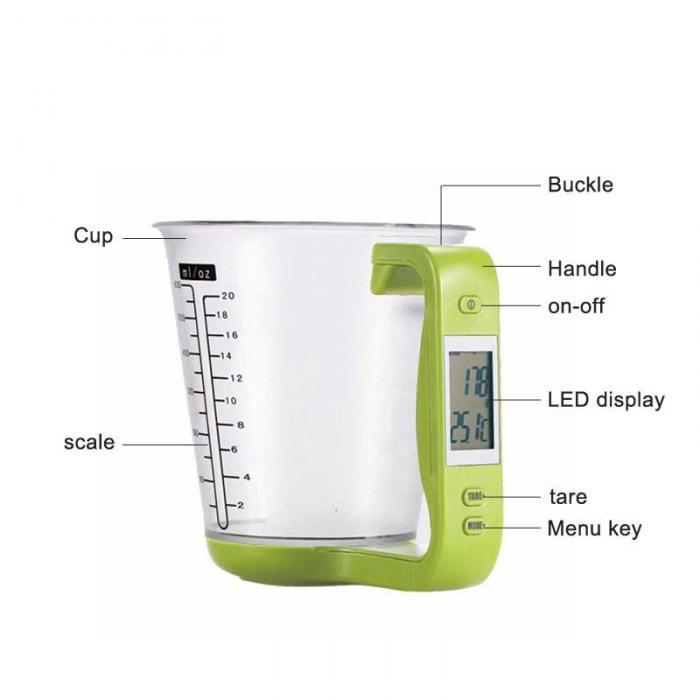 Electronic Scale Measuring Cup Kitchen Scales - JUCE