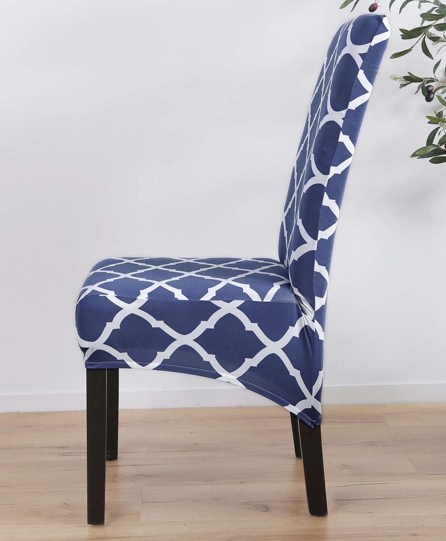 Spandex Chair Covers Printed Stretch Elastic Universal Chair Cover Slipcovers Fitting Chair Protective Covers - JUCE