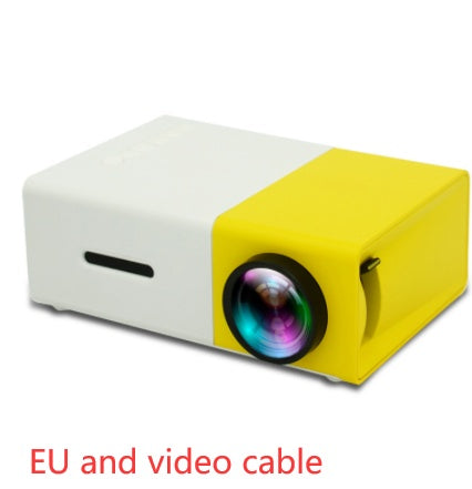 Portable Projector 3D Hd Led Home Theater Cinema HDMI-compatible Usb Audio Projector Yg300 Mini Projector - JUCE