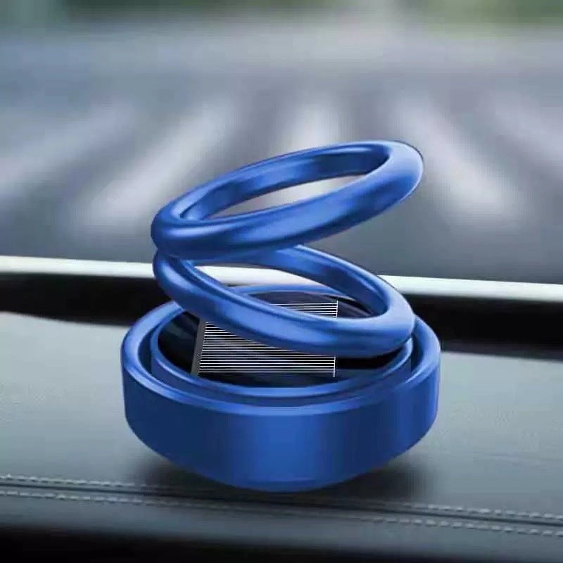 Solar Auto Rotation Car Air Freshener Perfume Seat - JUCE