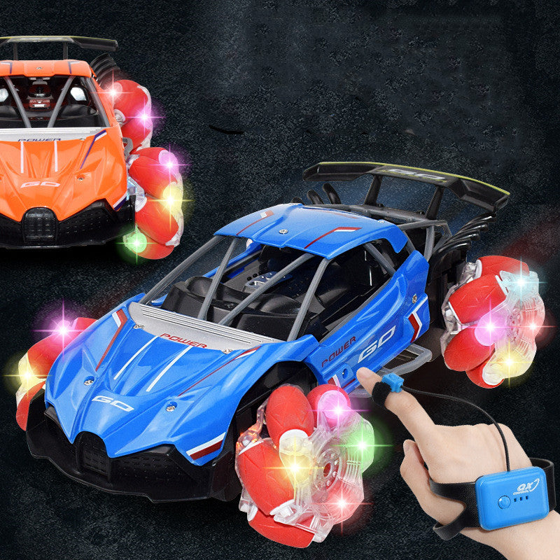 Climbing Speed Rotating Four-Wheel Drive Stunt Drift Gesture Remote Control Car - JUCE