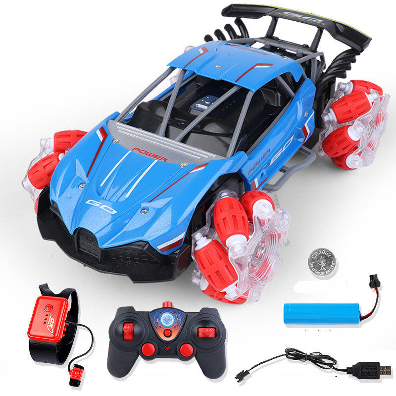 Climbing Speed Rotating Four-Wheel Drive Stunt Drift Gesture Remote Control Car - JUCE
