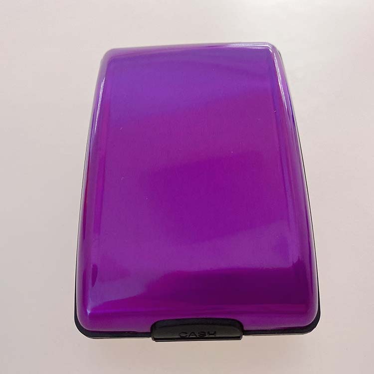 Men's RFID Aluminum Alloy Wallet Multi-Function Card Holder - JUCE