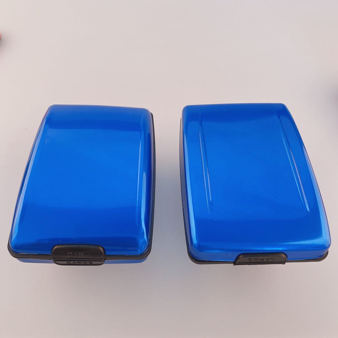 Men's RFID Aluminum Alloy Wallet Multi-Function Card Holder - JUCE