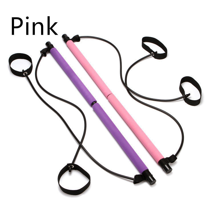 Pilates Bar, Yoga Bar, Fitness Body, Yoga, Slimming, Pilates Bar, Tension Bar, Multifunctional Abdomen And Chest Expander - JUCE