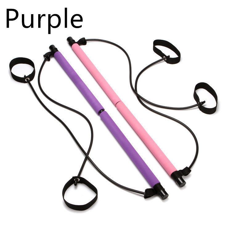 Pilates Bar, Yoga Bar, Fitness Body, Yoga, Slimming, Pilates Bar, Tension Bar, Multifunctional Abdomen And Chest Expander - JUCE