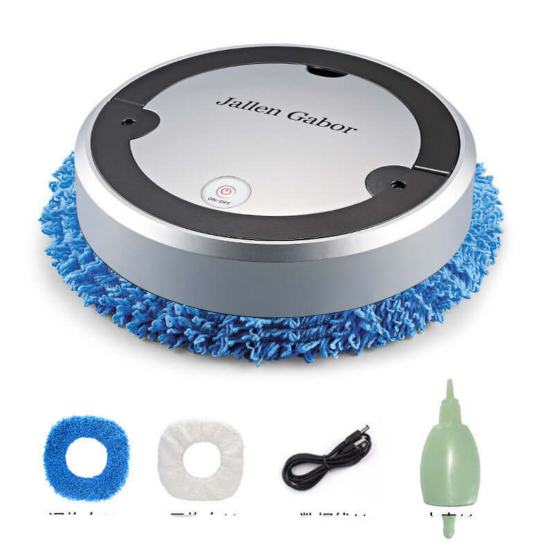 Wet And Dry Charging Automatic Mopping Robot Smart Home Humidifier Household Cleaning Machine - JUCE