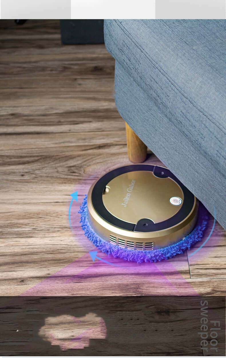 Wet And Dry Charging Automatic Mopping Robot Smart Home Humidifier Household Cleaning Machine - JUCE