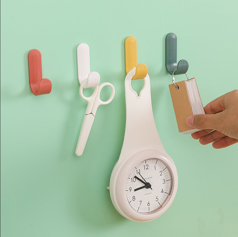 Door Hanger for Clothes Key Holder Wall Coat Rack Bathroom Hooks for Home and Kitchen Storage Strong Adhesive Hooks - JUCE