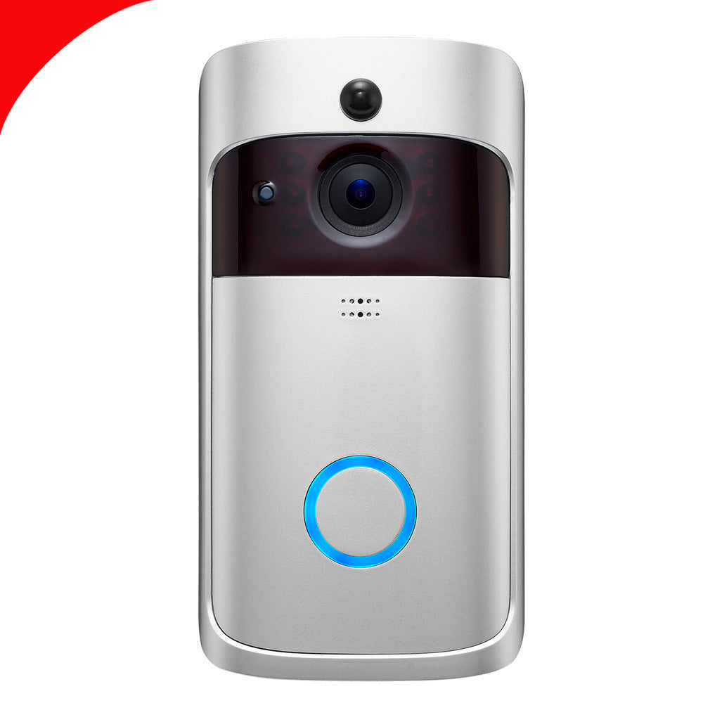 Smart Doorbell Smart Wireless WiFi Security Door Bell|Battery Video Doorbell | DIY Wireless Video Doorbell Camera I Head-To-Toe View, High Resolution Video | Easy to install (5 min) |