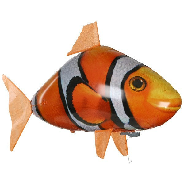 Remote Control Shark Toy Air Swimming Fish Infrared Flying RC Airplanes Balloons - JUCE