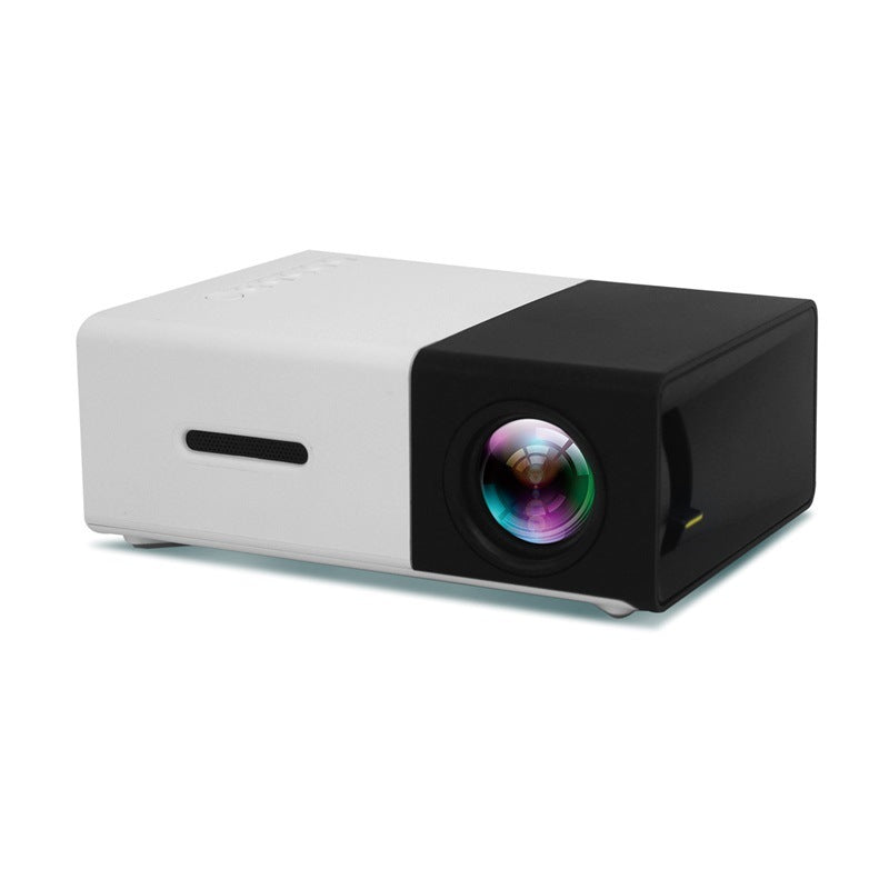 Portable Projector 3D Hd Led Home Theater Cinema HDMI-compatible Usb Audio Projector Yg300 Mini Projector - JUCE