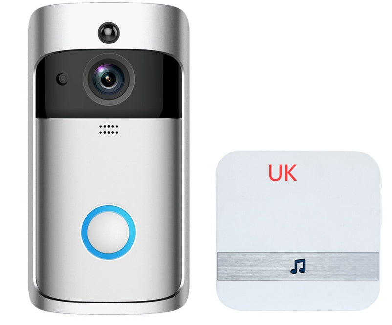 Smart Doorbell Smart Wireless WiFi Security Door Bell|Battery Video Doorbell | DIY Wireless Video Doorbell Camera I Head-To-Toe View, High Resolution Video | Easy to install (5 min) |