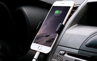 Car Phone Holder For Phone In Car Air Vent Mount Stand No Magnetic Mobile Phone Holder Universal Gravity Smartphone Cell Support - JUCE