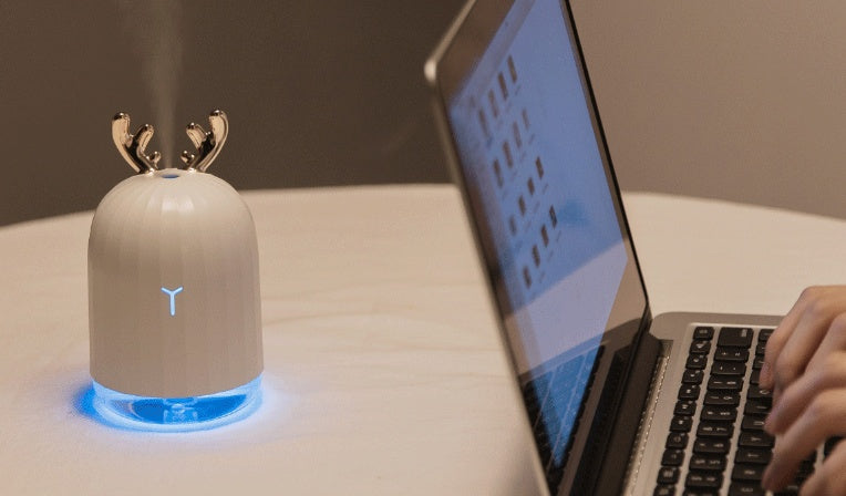 Mini Humidifier Portable USB Charging Quite Deer Shape - JUCE