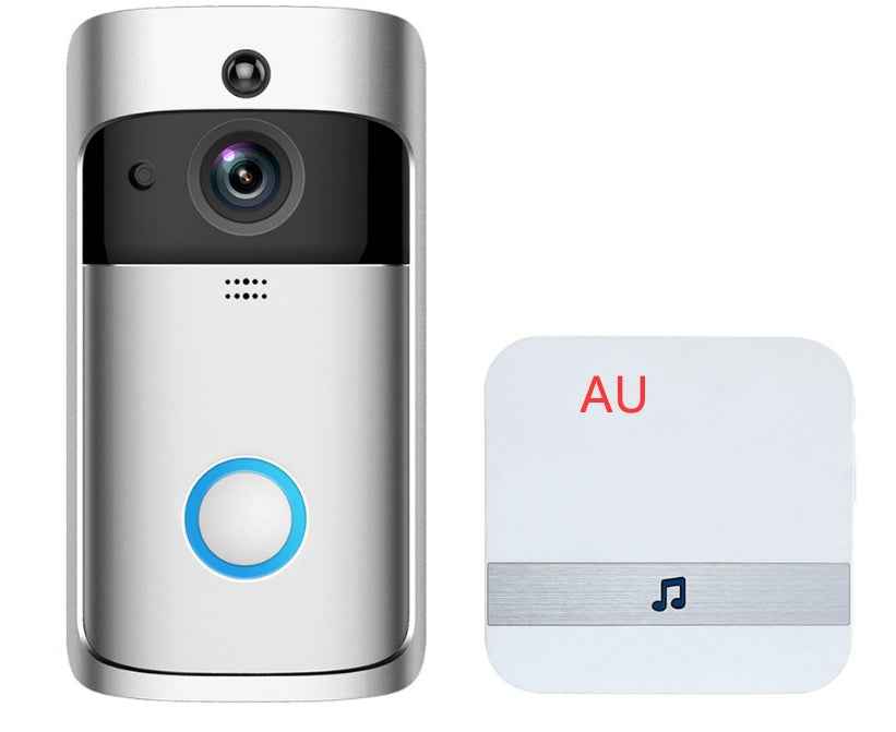 Smart Doorbell Smart Wireless WiFi Security Door Bell|Battery Video Doorbell | DIY Wireless Video Doorbell Camera I Head-To-Toe View, High Resolution Video | Easy to install (5 min) | - JUCE