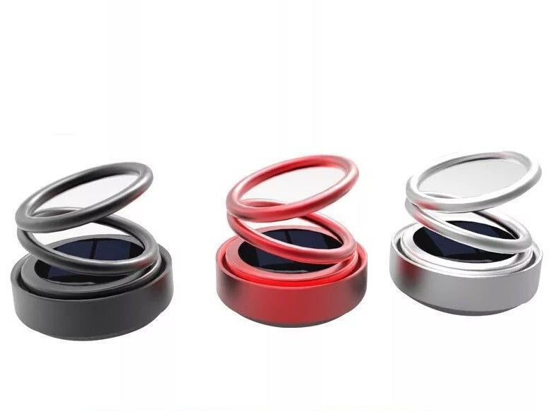 Solar Auto Rotation Car Air Freshener Perfume Seat - JUCE