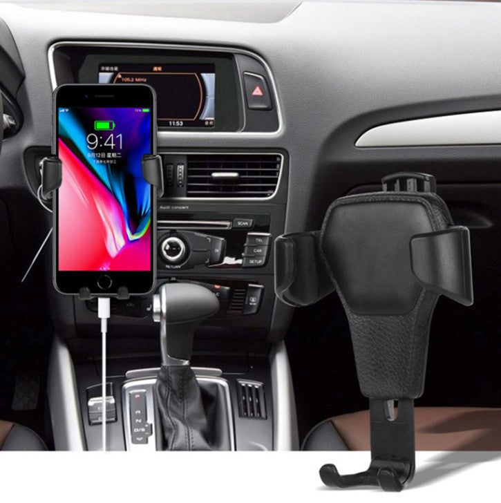 Car Phone Holder For Phone In Car Air Vent Mount Stand No Magnetic Mobile Phone Holder Universal Gravity Smartphone Cell Support - JUCE
