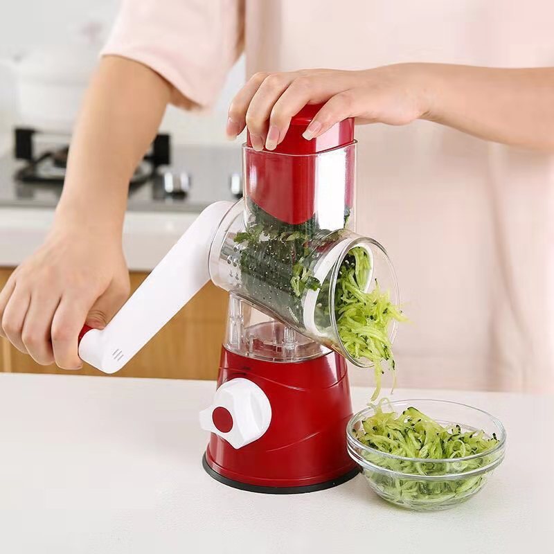 Kitchen Roller Vegetable Slicer Vertical Vegetable Cutter Rotary Grater Slicer For Fruit Vegetables And Nuts - JUCE