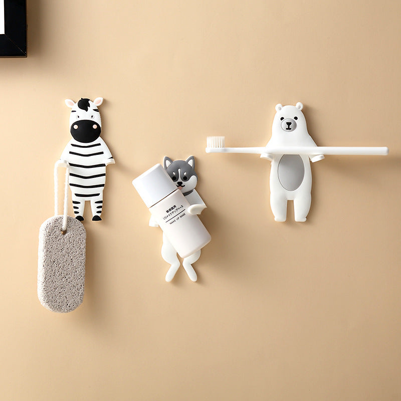 Animal Hook Bendable Reusable Strong Self Adhesive Door Wall Hangers Hooks - JUCE