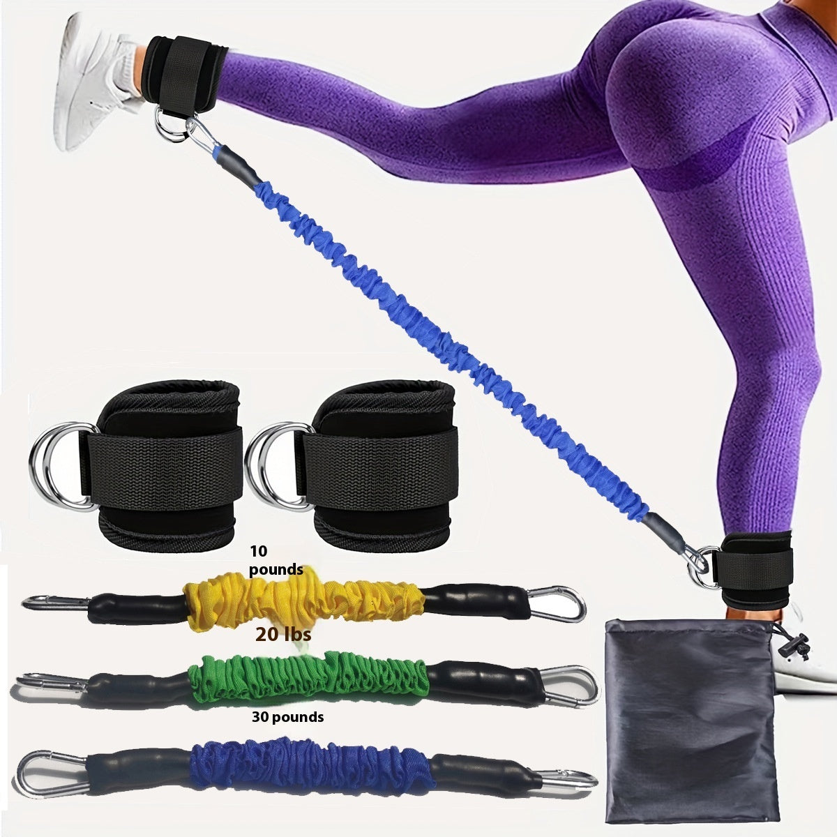 Resistance Bands for Glute workout