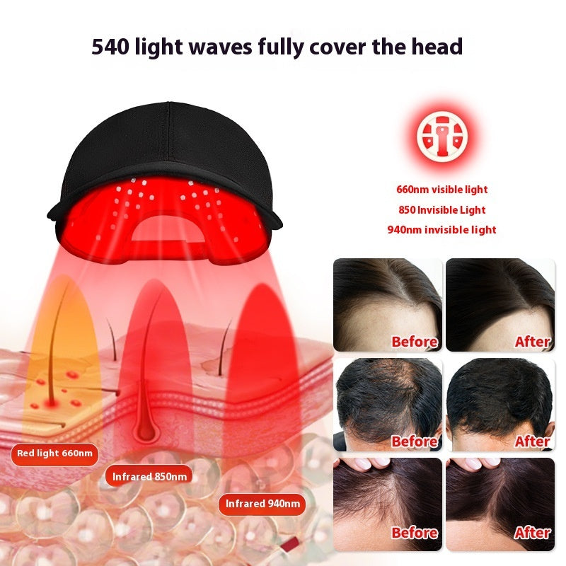 Infrared Peaked Cap Hair Growth And Hair Care - JUCE