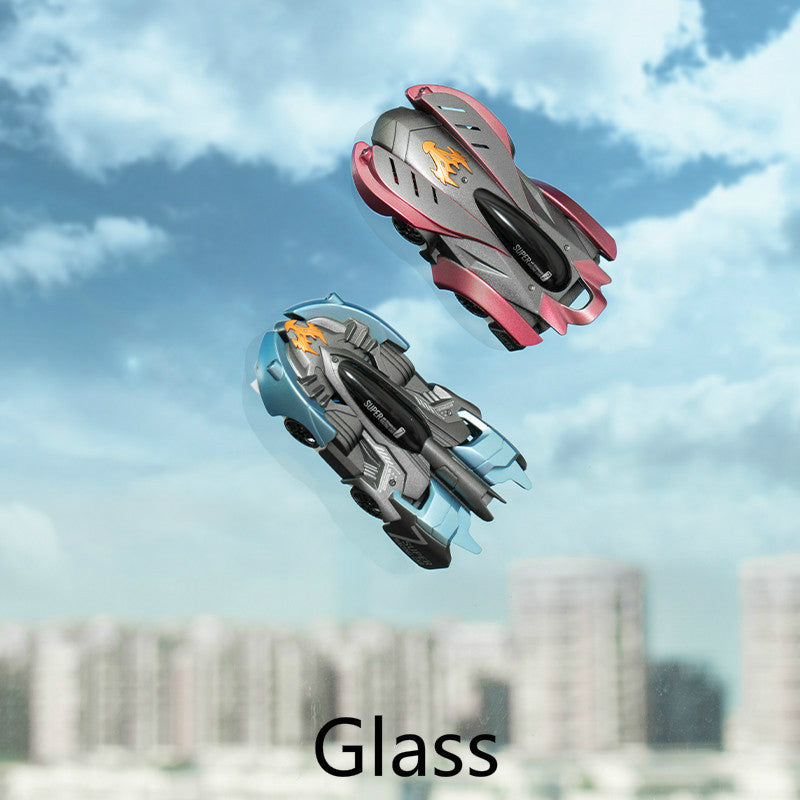 Remote control vehicle for wall climbing - JUCE