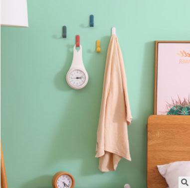 Door Hanger for Clothes Key Holder Wall Coat Rack Bathroom Hooks for Home and Kitchen Storage Strong Adhesive Hooks - JUCE