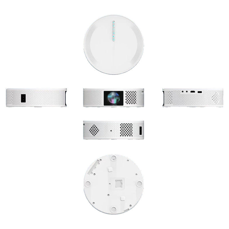 Projector Home Office Mobile Phone Wireless HD Projector Portable Overhead Projector Home Theater - JUCE