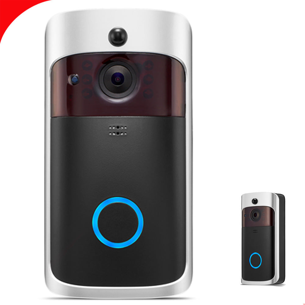 Smart Doorbell Smart Wireless WiFi Security Door Bell|Battery Video Doorbell | DIY Wireless Video Doorbell Camera I Head-To-Toe View, High Resolution Video | Easy to install (5 min) |