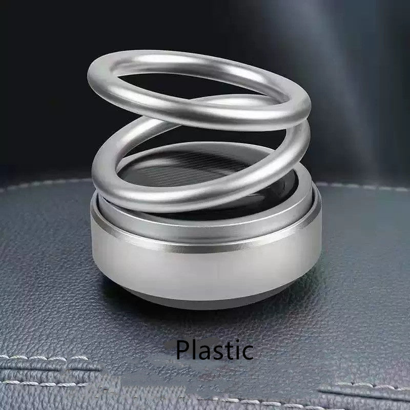 Solar Auto Rotation Car Air Freshener Perfume Seat - JUCE