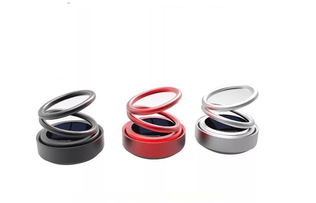 Solar Auto Rotation Car Air Freshener Perfume Seat - JUCE
