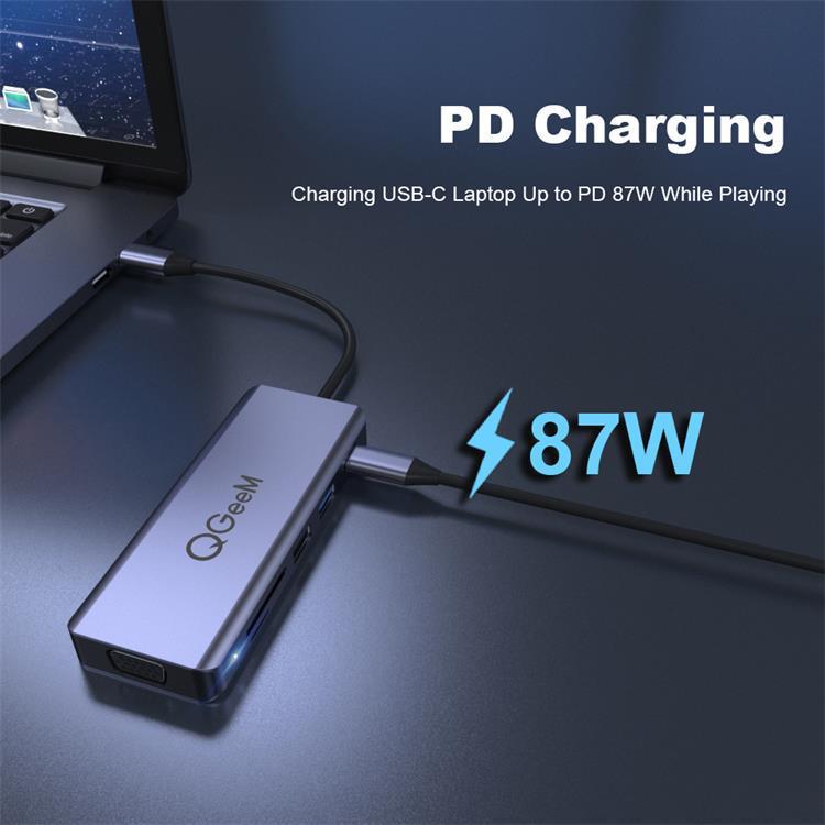 USB C multi hub docking station - JUCE