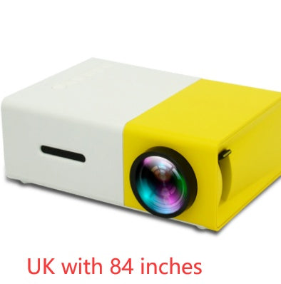 Portable Projector 3D Hd Led Home Theater Cinema HDMI-compatible Usb Audio Projector Yg300 Mini Projector - JUCE