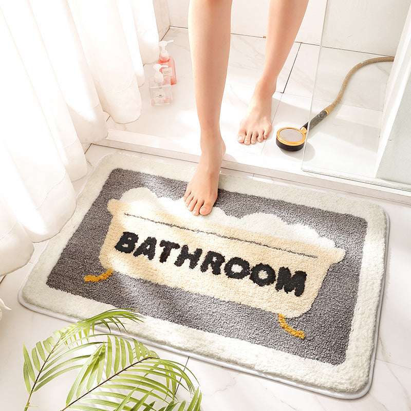 Bathroom Absorbent Floor Mats For Bathroom Non Slip Mats - JUCE