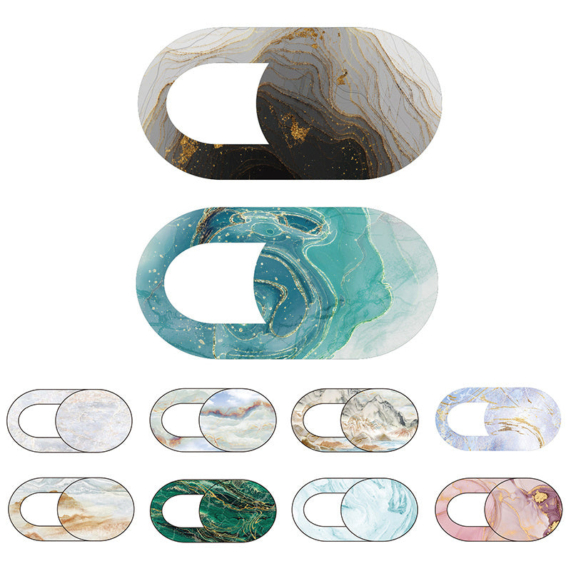 Mobile Phone Tablet Universal Marble Lens Privacy Cover - JUCE