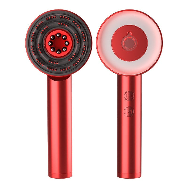 Plastic Scalp Massage Comb Red Light Hair Growth Device - JUCE