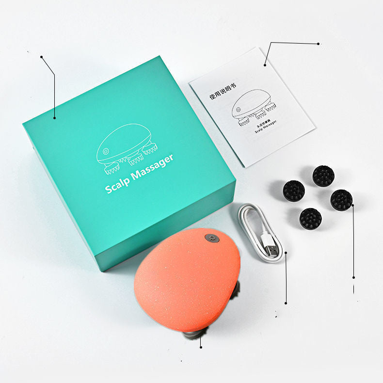 Head Massager Automatic Scalp Massager - JUCE