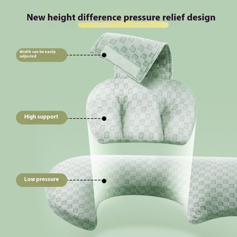 Pregnant Women's Pillow Waist Support Side Sleeping Belly Support U-shaped Pillow - JUCE