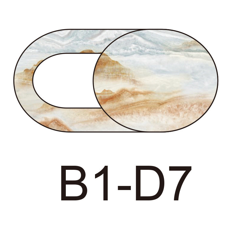 Mobile Phone Tablet Universal Marble Lens Privacy Cover - JUCE