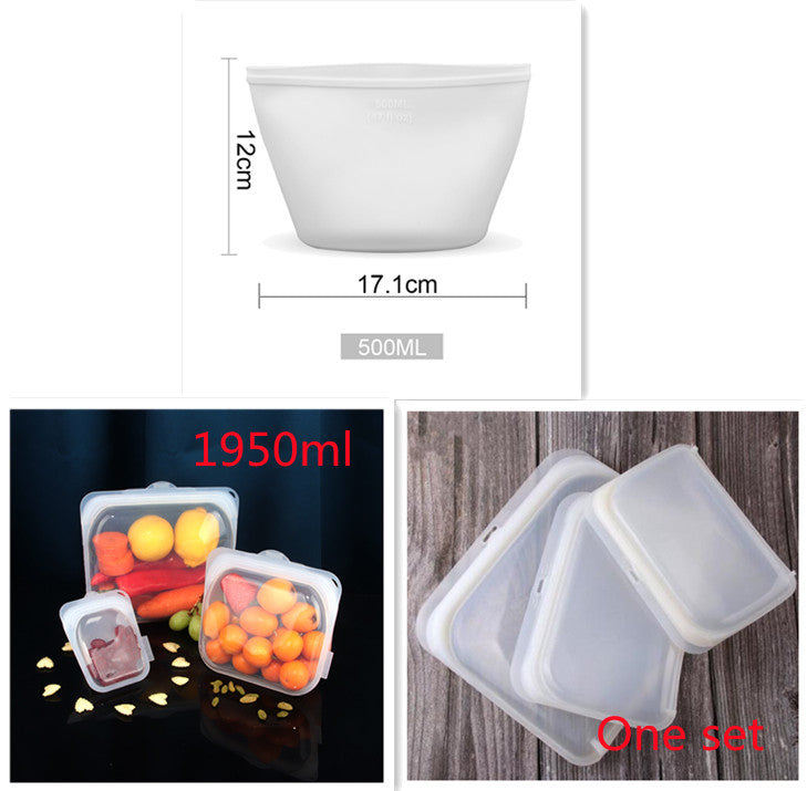 Silicone Food Storage Fresh-keeping Bag - JUCE