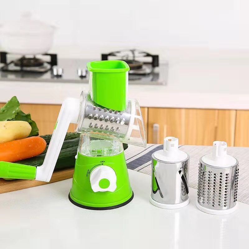 Kitchen Roller Vegetable Slicer Vertical Vegetable Cutter Rotary Grater Slicer For Fruit Vegetables And Nuts - JUCE