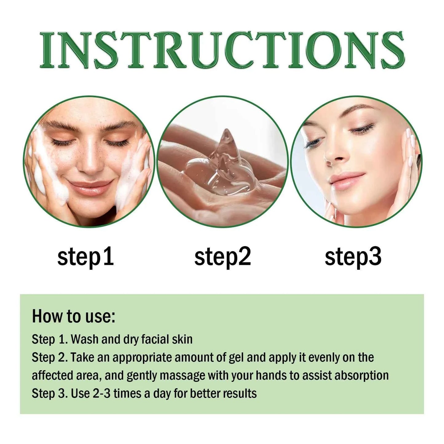 Aloe Soothing Gel for Acne Treatment - JUCE