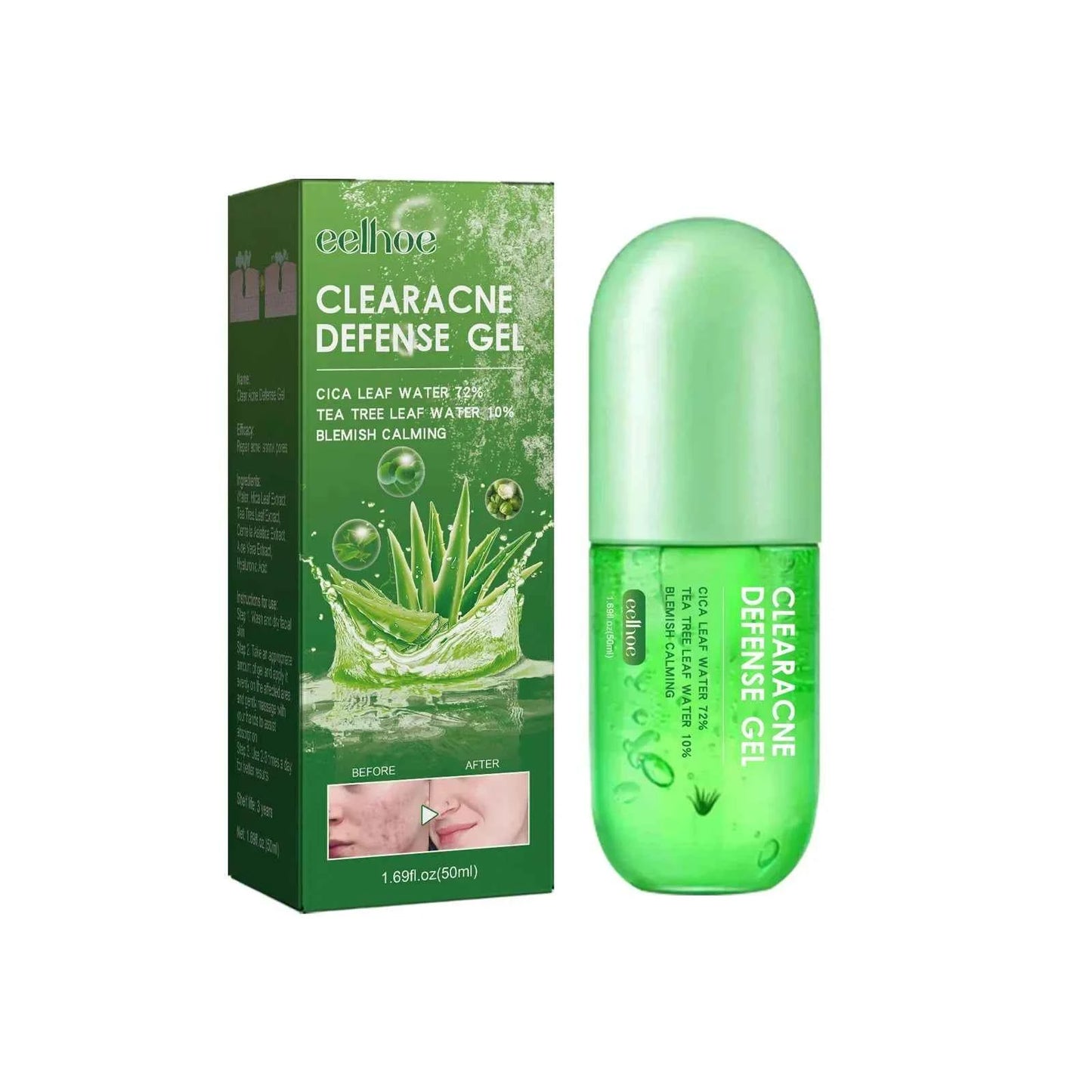 Aloe Soothing Gel for Acne Treatment - JUCE