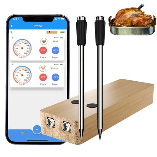 Smart Wireless Bluetooth Barbecue Barbecue Thermometer - JUCE